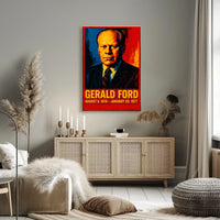 Gerald Ford Presidential Term Poster