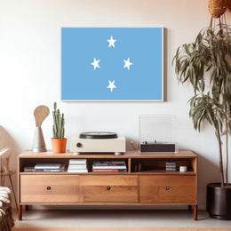 Micronesia, Federated States of Flag Poster
