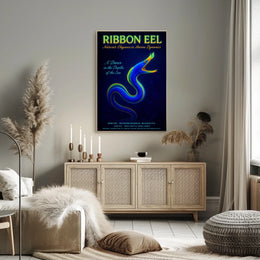Ribbon Eel NatureS Elegance Poster