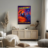 Remember The Alamo Poster