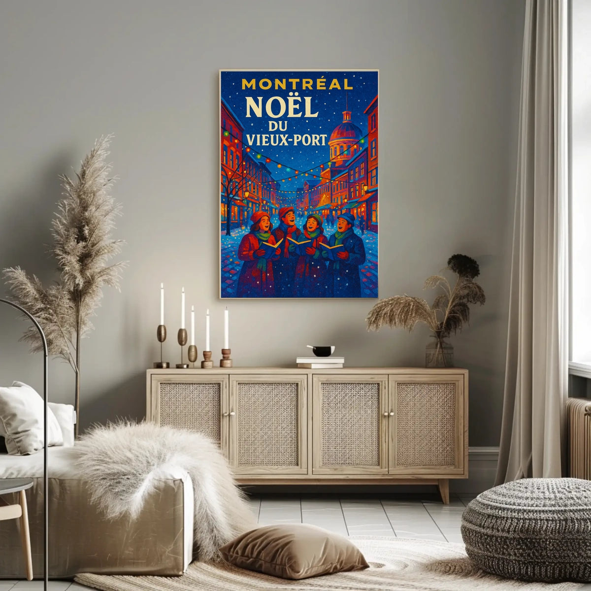 Noël du Vieux-Port Poster