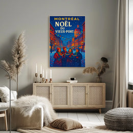 Noël du Vieux-Port Poster