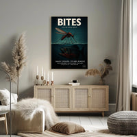 Bites You’re Dead Meat Poster PosterGoat