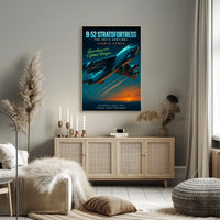 B-52 Stratofortress The Skys Sentinel Poster