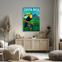Costa Rica Tropical Paradise Poster