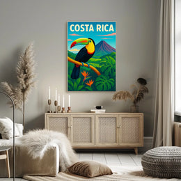 Costa Rica Tropical Paradise Poster
