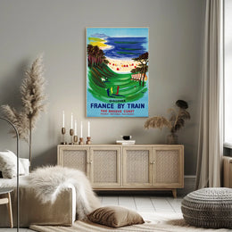 Discover The Basque Coast Poster