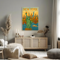 New York City Skyline Poster