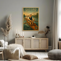 Oxford Boat Club Historic Glory on the Thames Poster
