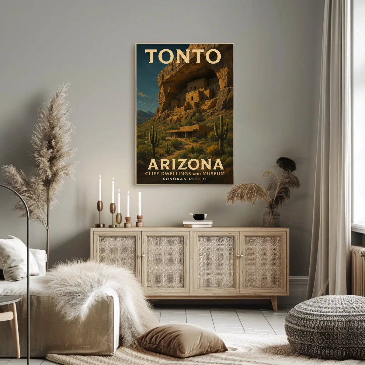 Tonto Cliff Dwellings And Museum Poster