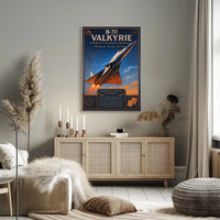 B-70 Valkyrie Pinnacle of Aviation Innovation Poster