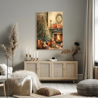 Cozy Christmas Eve Poster