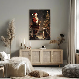 SantaS Winter Wonderland Poster
