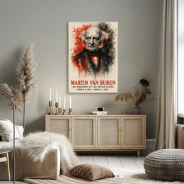 Portrait of Martin Van Buren Historical or Presidential Poster