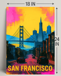 San Francisco Vibes Poster PosterGoat