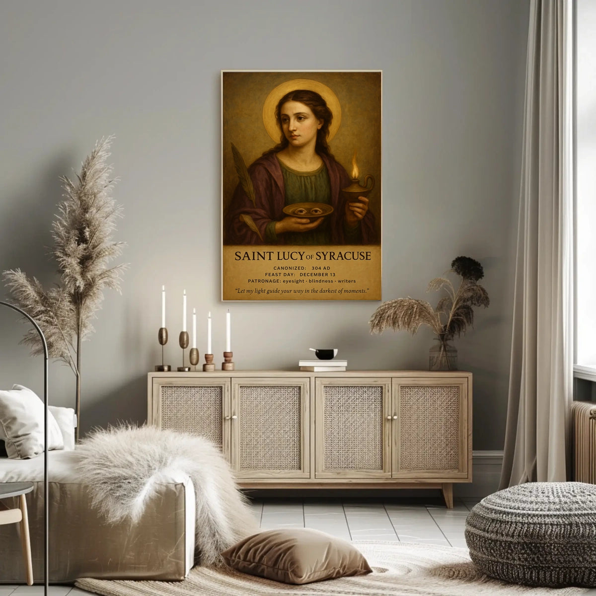 Saint Lucy of Syracuse Poster