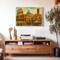 Timeless Italy Impressionism Travel Poster