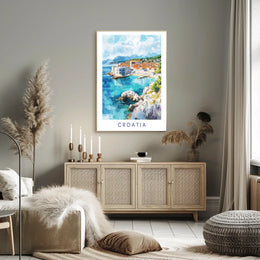 Scenic Croatia Poster