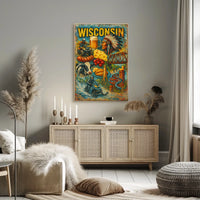 Discover Wisconsin Poster