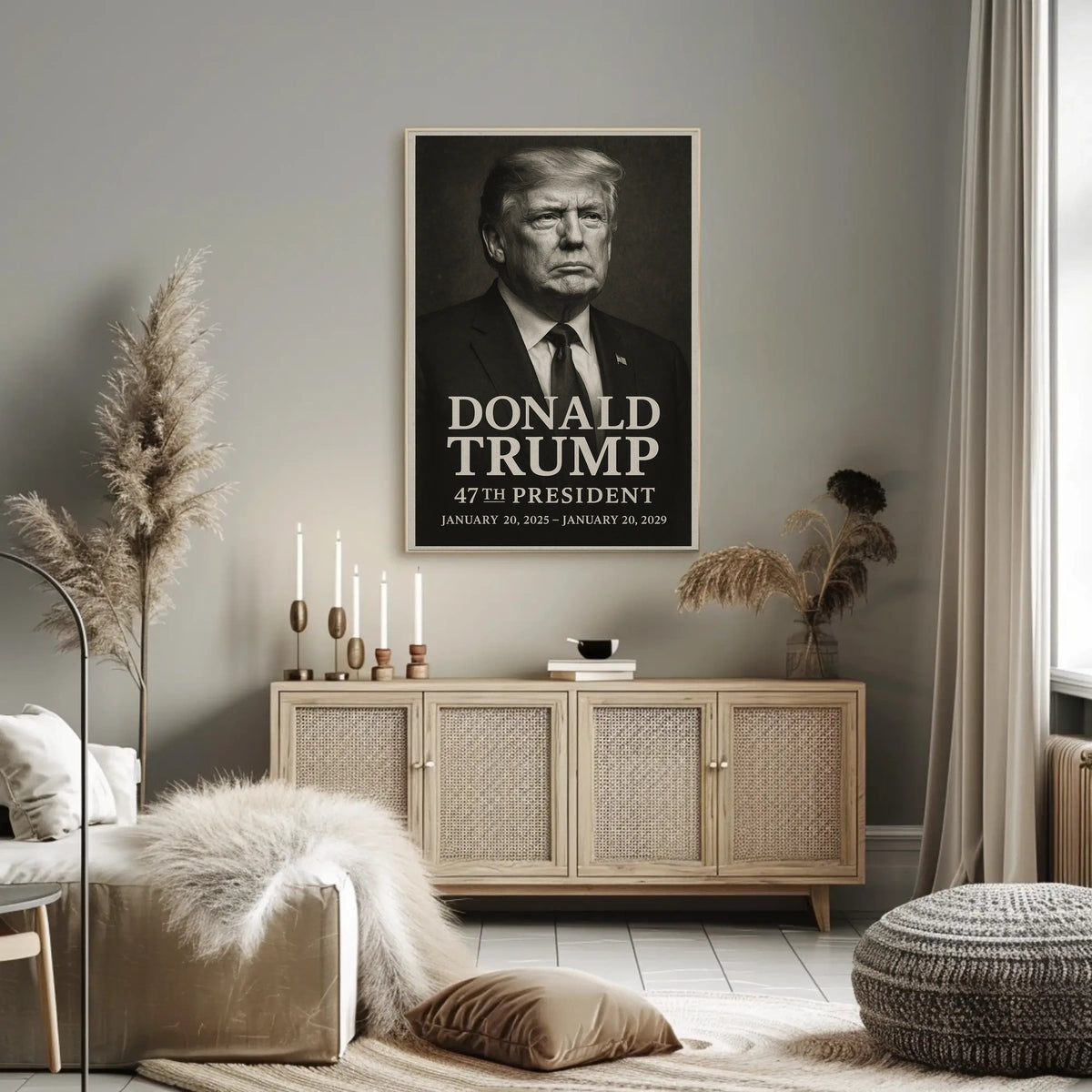 Donald Trump 47th President Poster