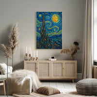 Starry Night Reimagined Poster