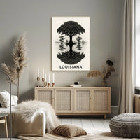 Louisiana Reflections Poster