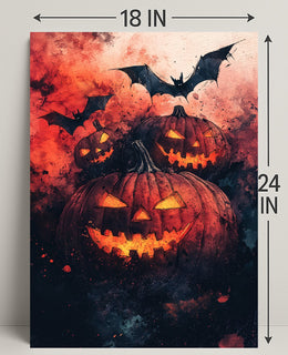 Haunted Halloween Night Poster