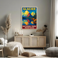 Glacier National Park Poster