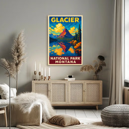 Glacier National Park Poster