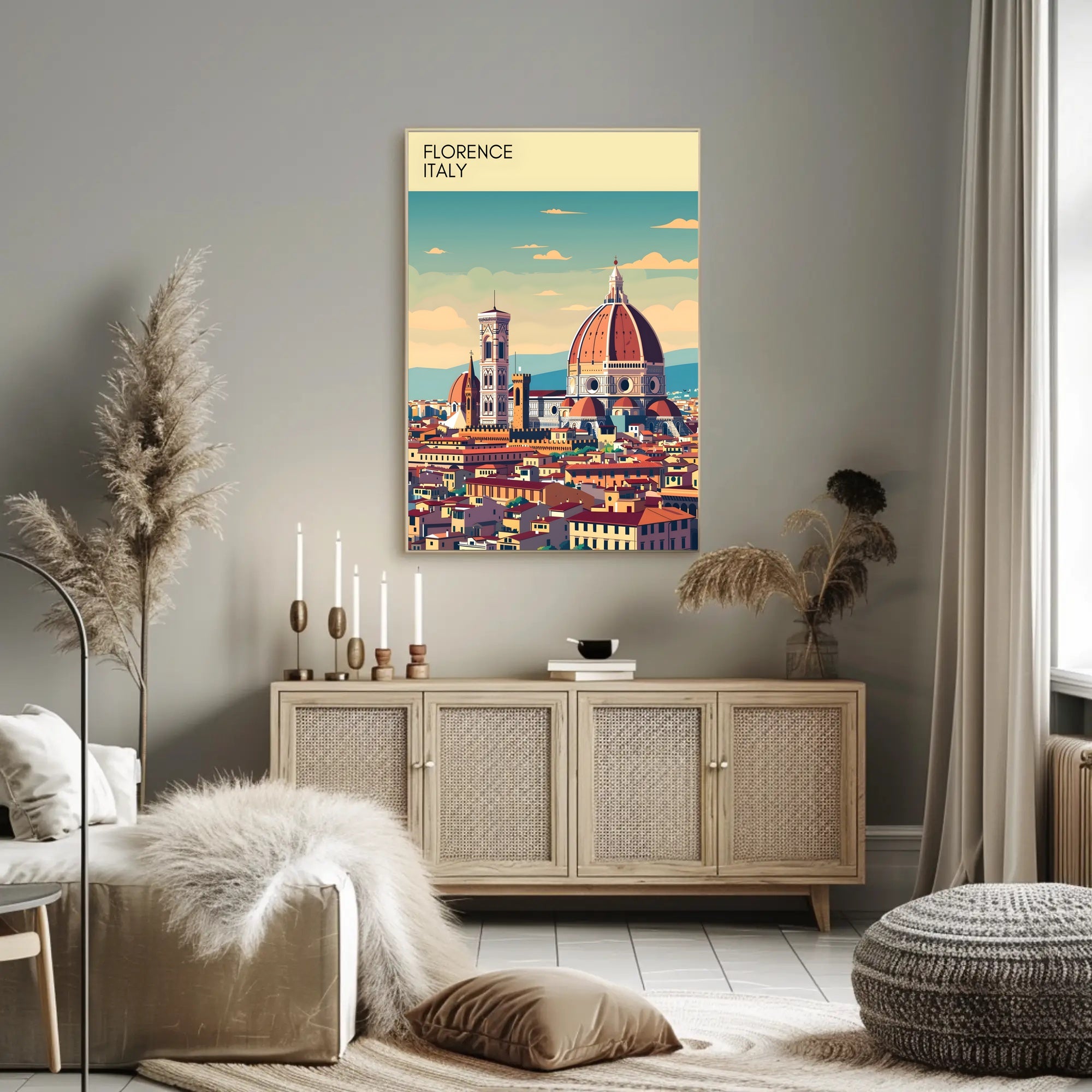 Florence, Italy: A Timeless View Poster