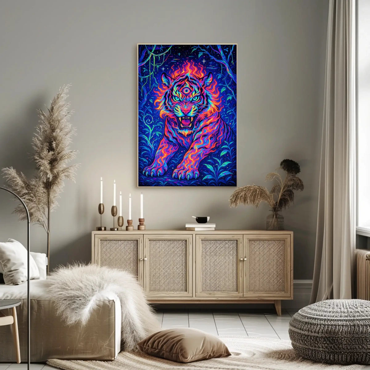 The Mystical Tiger Poster