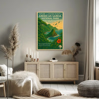 Explore American Samoa National Park Adventure Poster