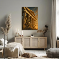 Crumbling Ancient Ruins Poster