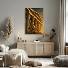 Crumbling Ancient Ruins Poster