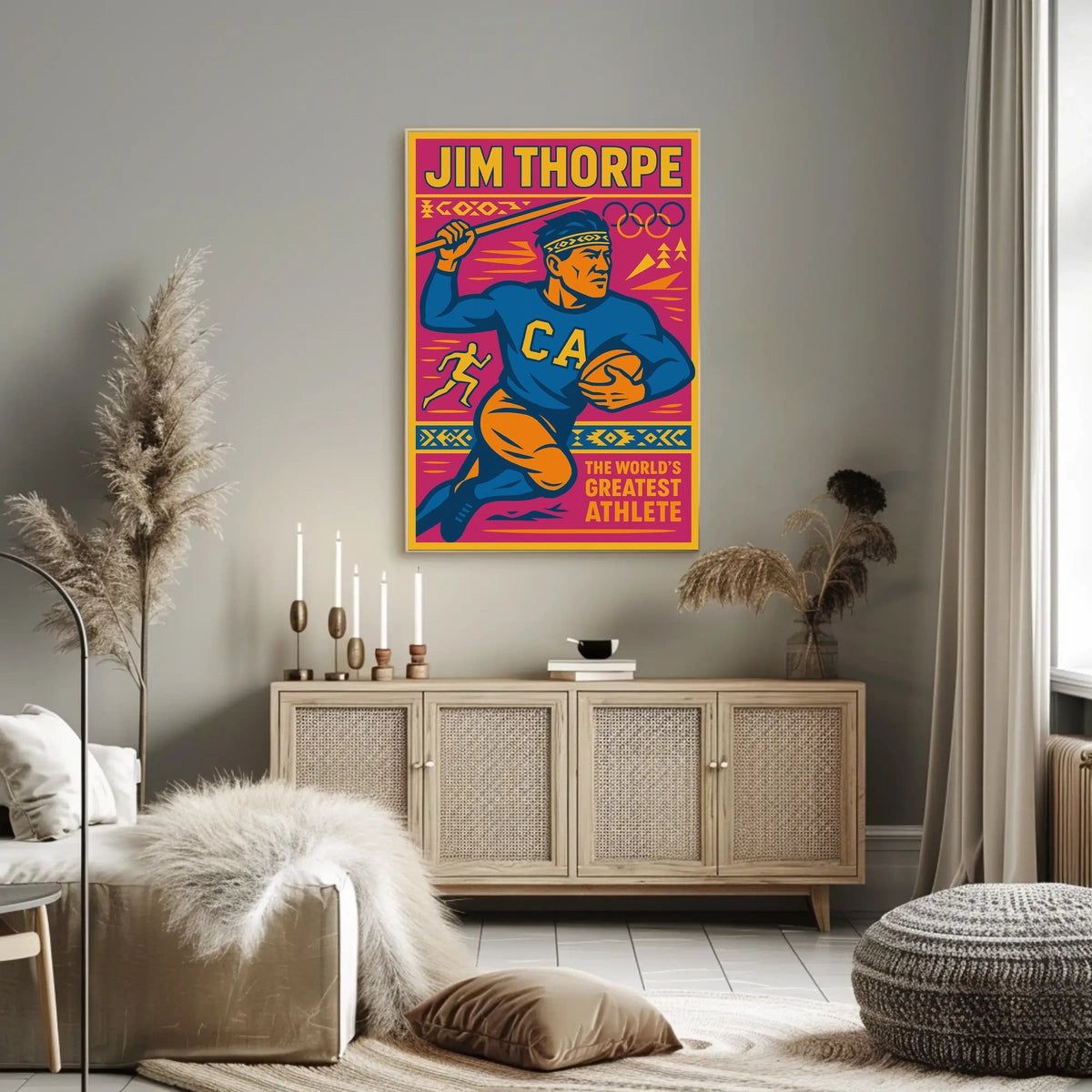 The Worlds Greatest Athlete Poster