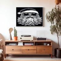 Cool Santa Vibes Poster