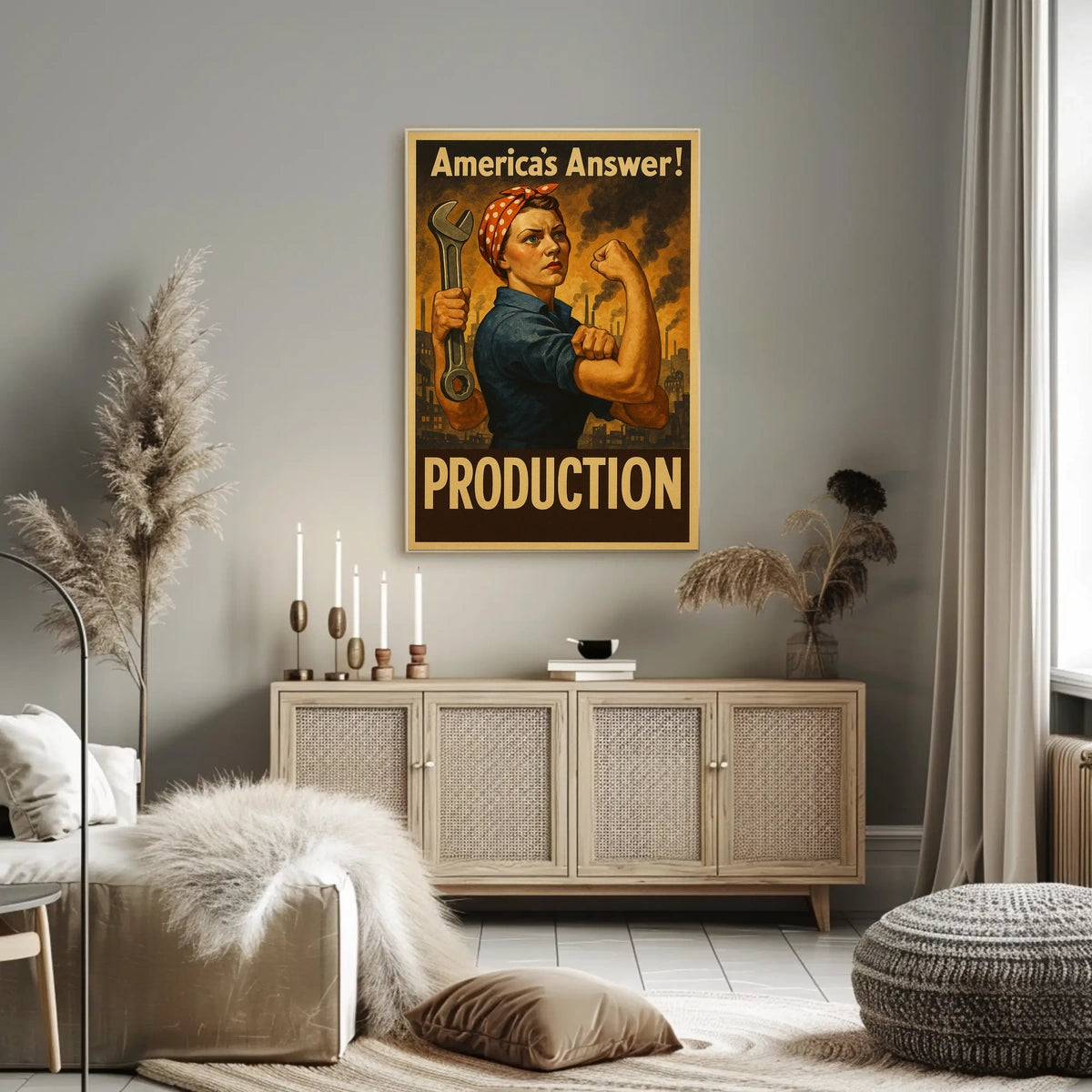 Americas Answer Production Poster