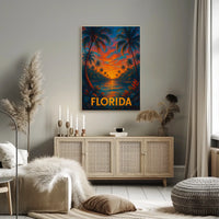 Florida Sunset Poster