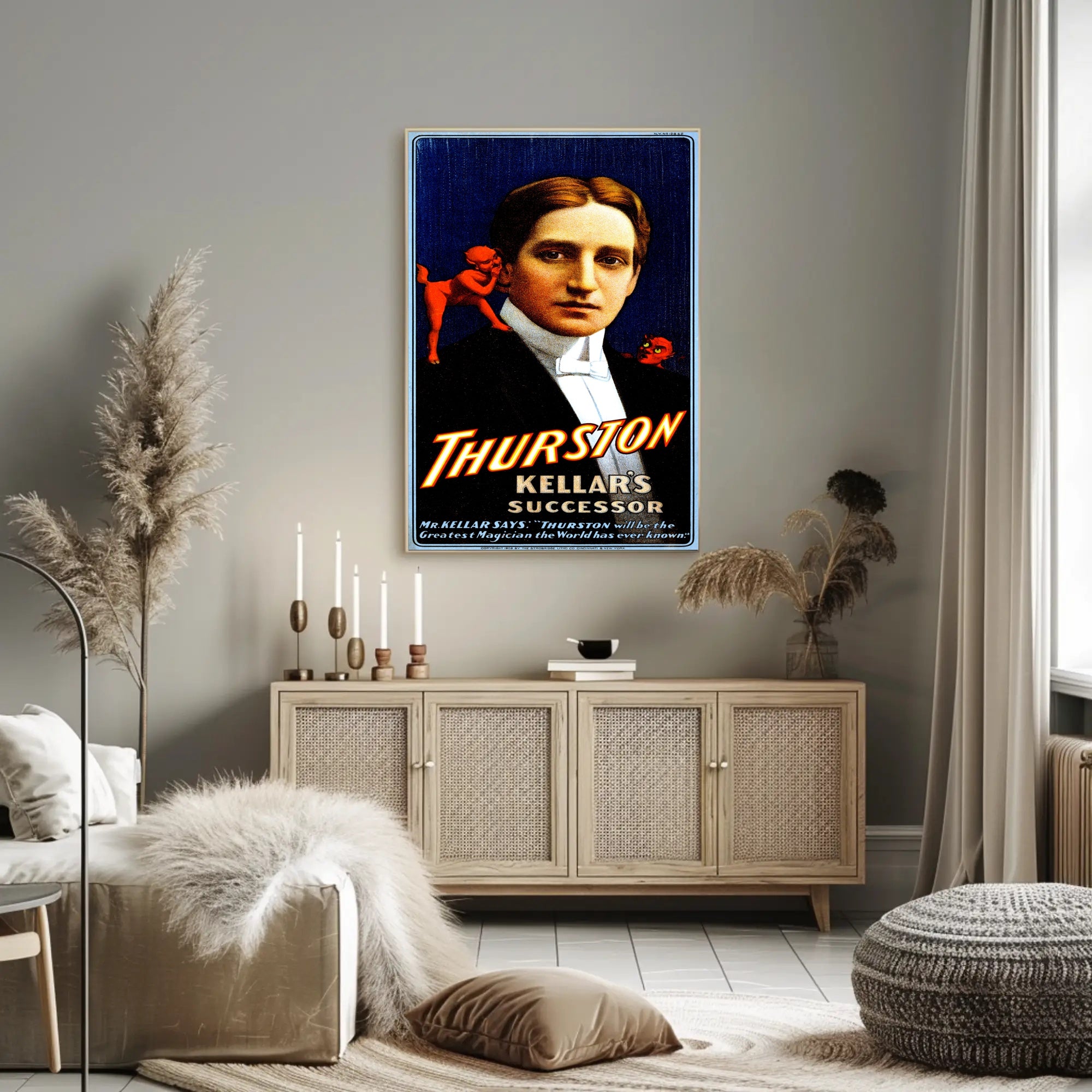 Thurston Vintage Magic Show Poster - Cultural or Heritage Poster