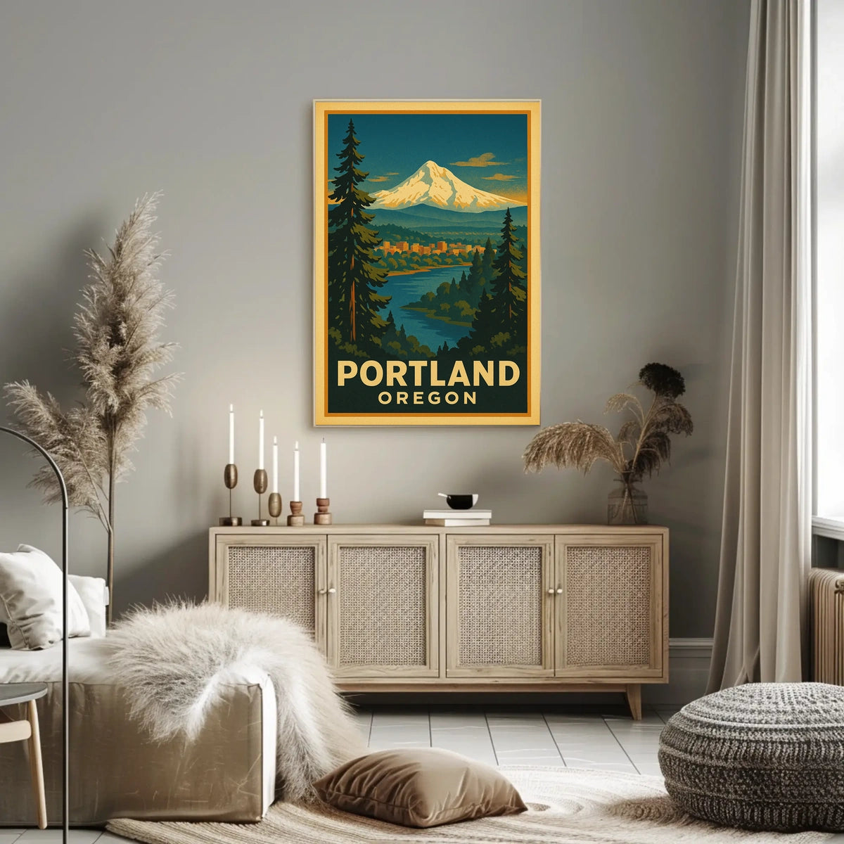 Portland, Oregon Poster