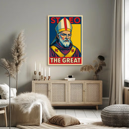 Saint Leo the Great Poster