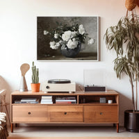 Elegant Floral Still Life Poster