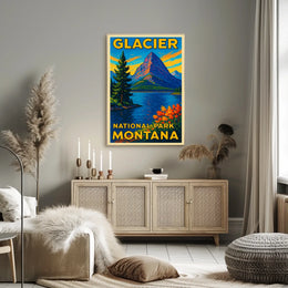 Glacier National Park Montana Poster