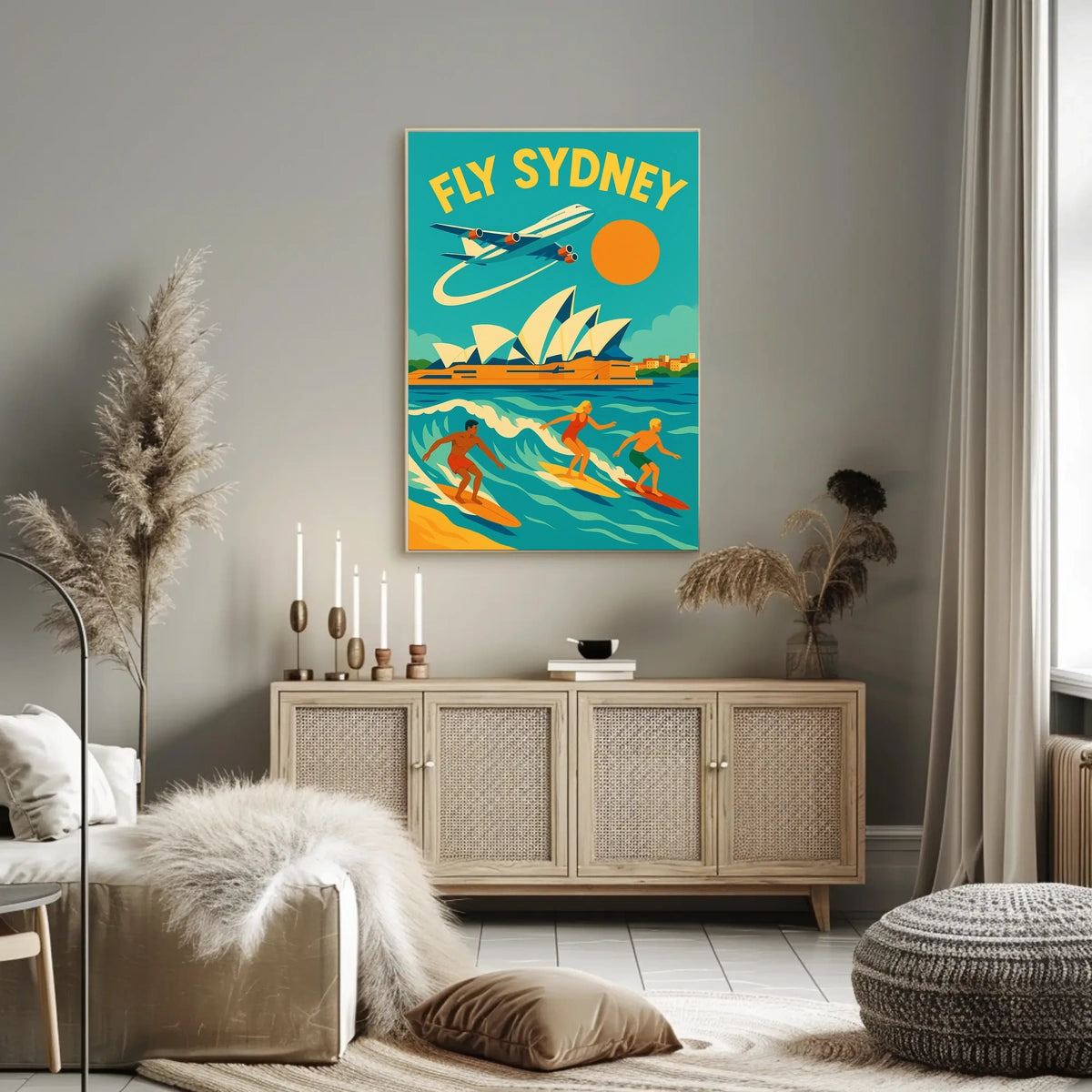 Sydney Adventure Travel Poster