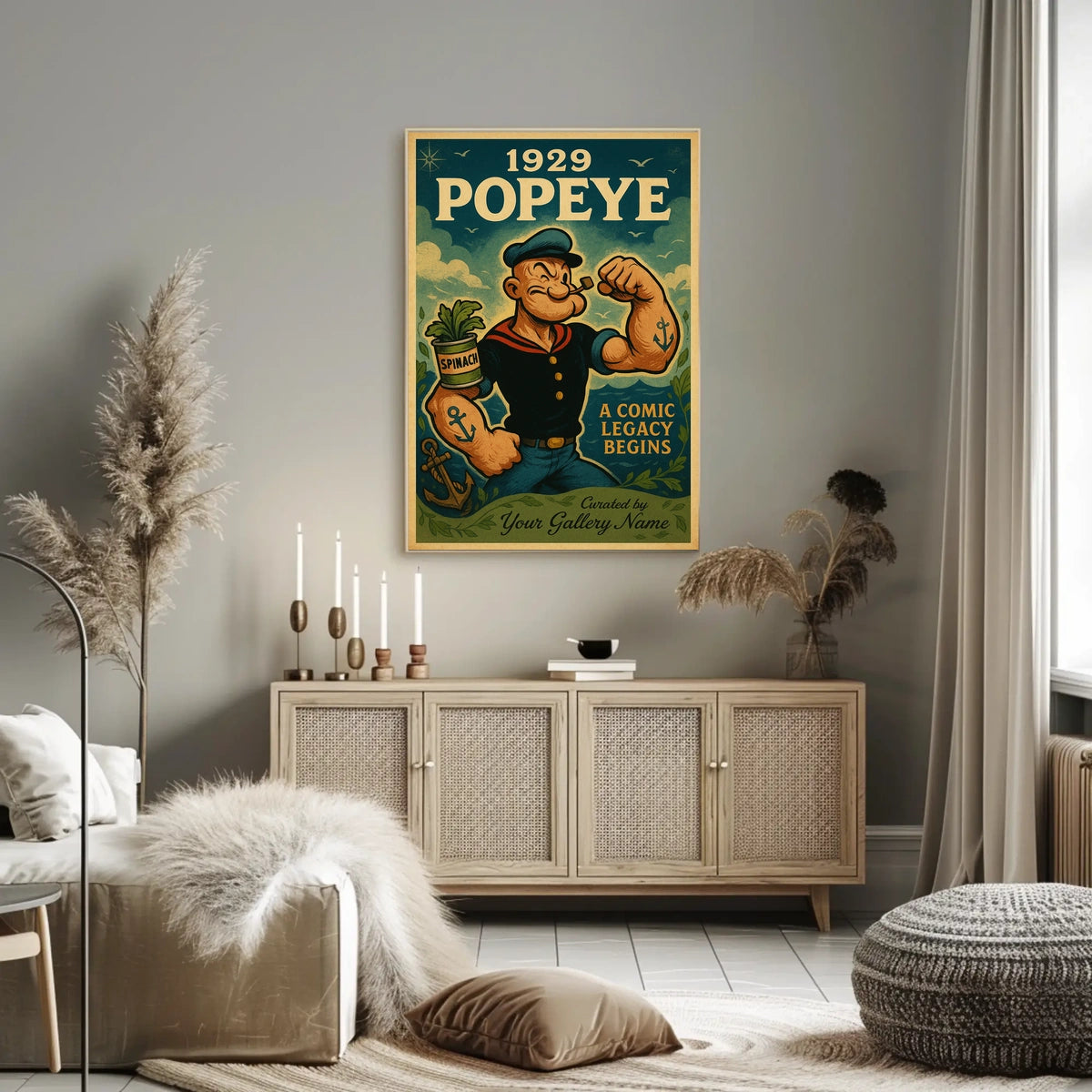 Popeye 1929 Art Poster POP-231