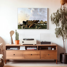 Serene Countryside Scene Pastoral Heritage Poster