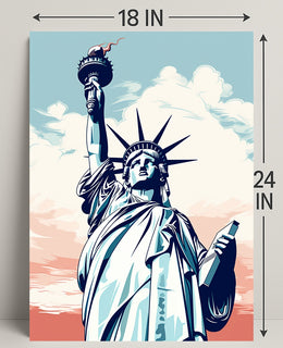 Statue Of Liberty Symbol Of Freedom Poster