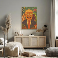 Cosmic Portrait President Trump Poster