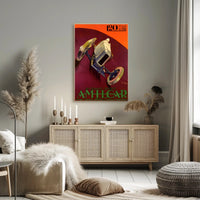 Vintage Amilcar Racing Poster