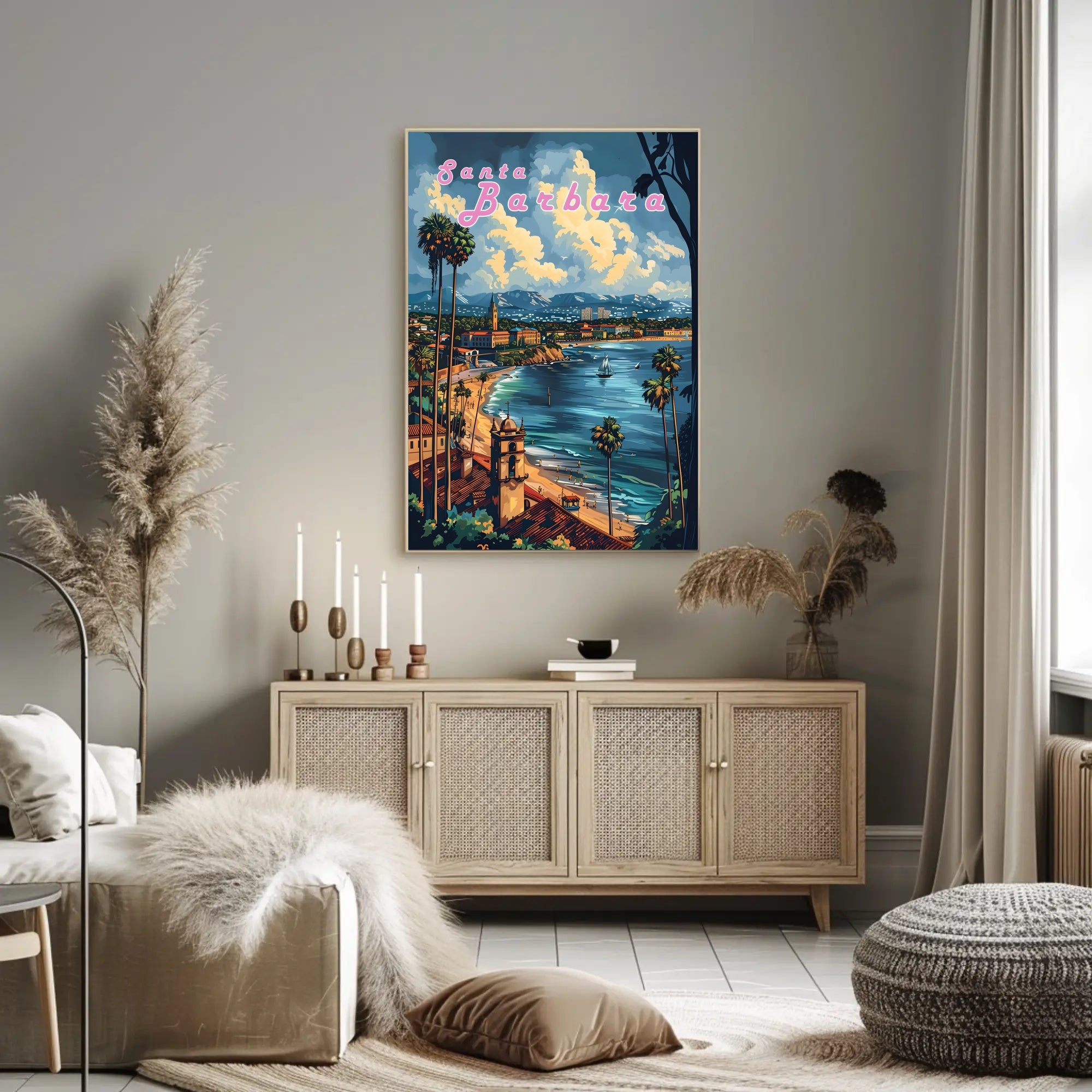 Santa Barbara Scenic Poster